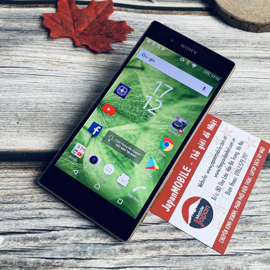 Điện Thoại Sony Z5 Chính Hãng LikeNew  -Thiết Kế Đẳng Cấp , Chip Lõi Tám, Ram 3GB