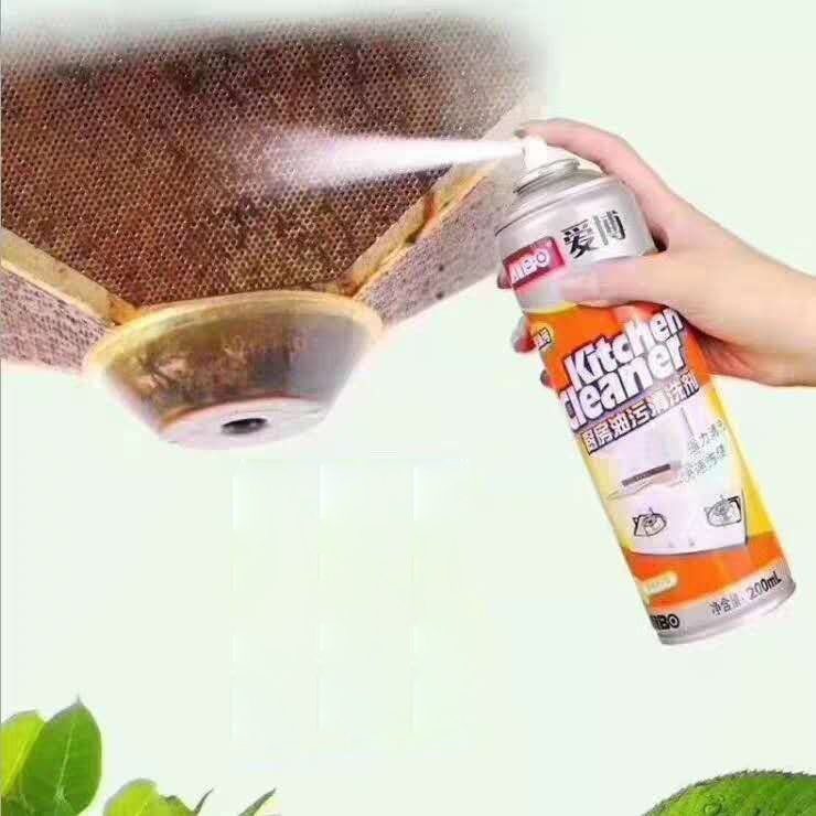 Chai xịt tẩy rửa nhà bếp Bình xịt bọt vệ sinh đa năng Kitchen Cleaner đánh bay mọi mảng bám trong nhà bếp CX01