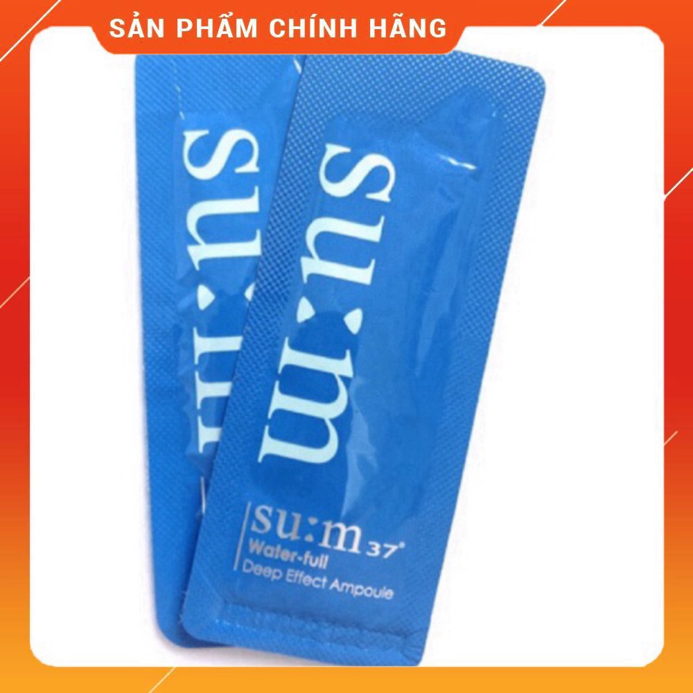 Gói Sample Tinh Chất Huyết Thanh Siêu Cấp Nước Su:m37 Water-full Deep Effect Ampoule