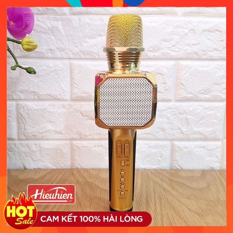 Micro karaoke bluetooth SD 10 ⚡FREE SHIP⚡ không dây có loa âm thanh cực hay - BH 6 tháng - CAM KẾT CHÍNH HÃNG