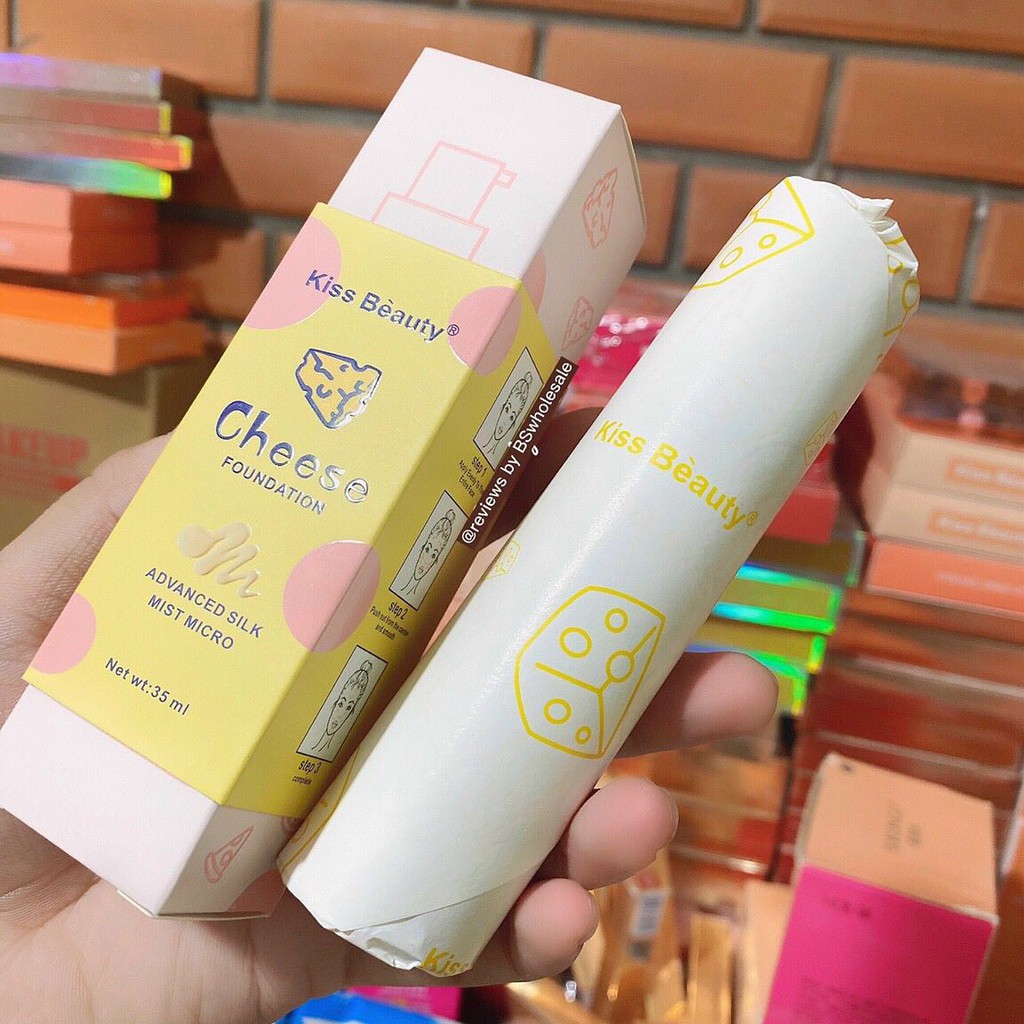 🧀 Kem Nền Phô Mai KISS BEAUTY Cheese Foundation 🧀