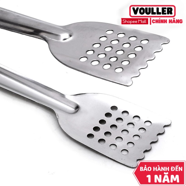 Kẹp Vouller Gắp Đá, Đồ Nướng Inox Size Đại