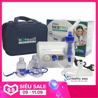 Máy xông khí Dung NEB PRO có thể điều chỉnh tốc độ xông trên bầu xông