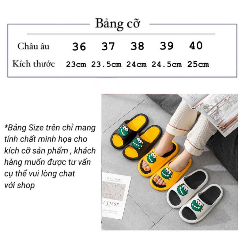 Dép Nam và Nữ Quai Ngang Dion Unisex POPULAR Chọn tăng 1-2 Size