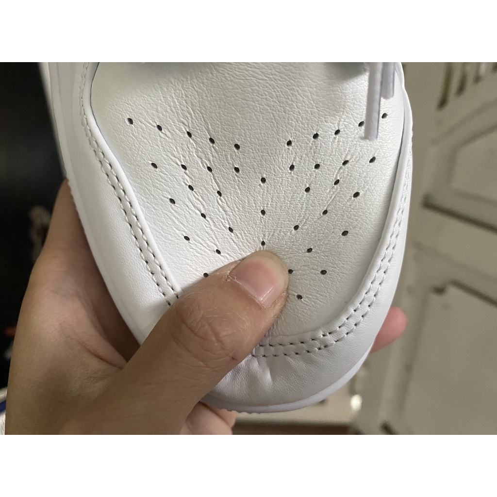 Giày Sneaker Jordan 1 Low Cổ Thấp Trắng Vệt Vàng White Metallic Gold Cao Cấp Da Nhăn Fullbox Kèm Phụ Kiện | BigBuy360 - bigbuy360.vn