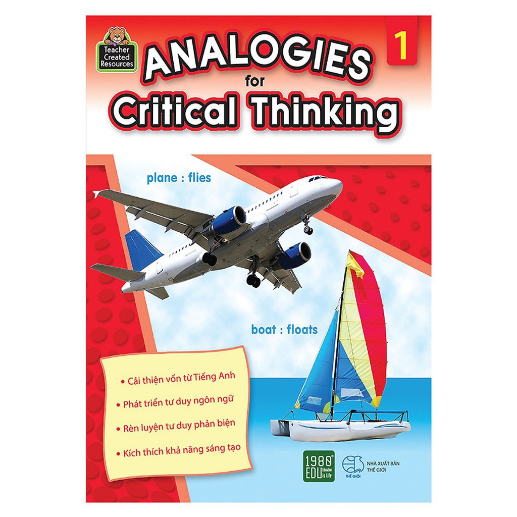 Sách - Analogies for Critical Thinking (Tập 1) (Xả Kho)