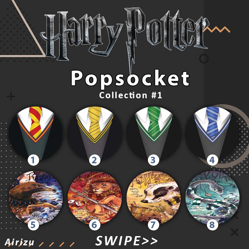 Pop Socket Giá Đỡ Điện Thoại Hình Harry Potter 1 | Uv Cho Iphone Oppo Airizu