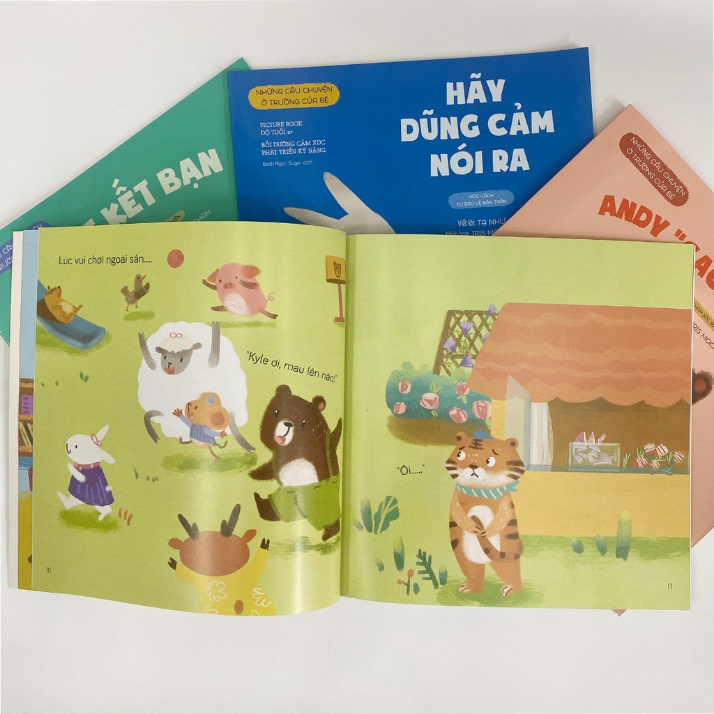 Sách - Truyện Tranh Bồi Dưỡng Cảm Xúc và Phát Triển Kỹ Năng Cho Trẻ