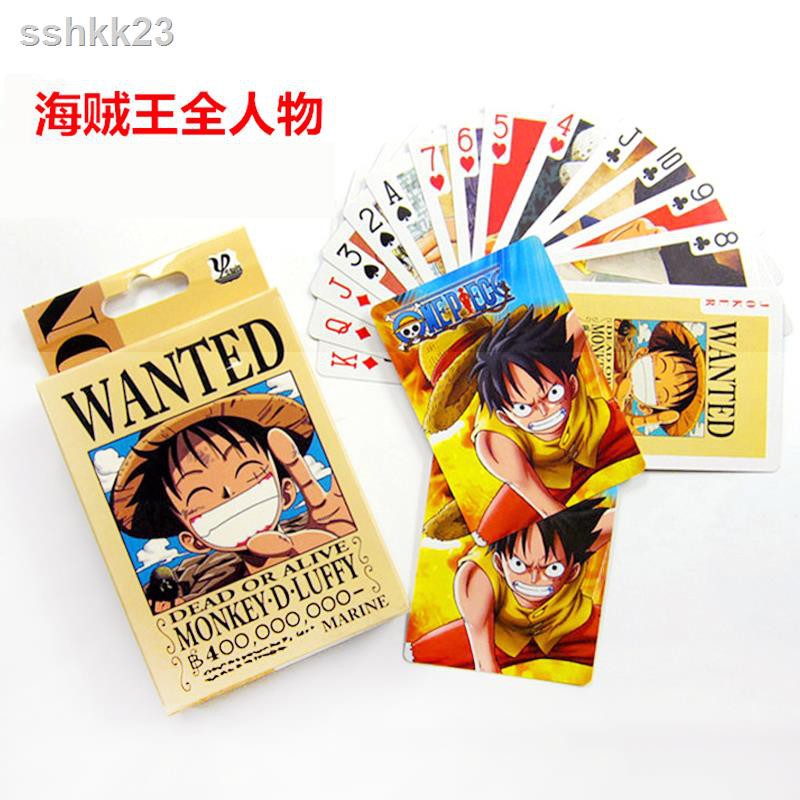 Bộ Bài Tây In Hình Nhân Vật Luffy Chopper Trong Phim Hoạt Hình One Piece Thẻ