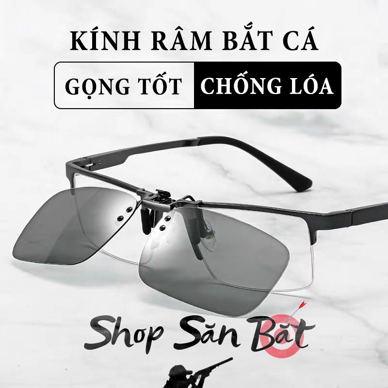 [Giảm giá sốc] Kính râm làm mát dạng kẹp (Chỉ kính không gọng - Kính râm cho người cận, viễn, săn bắt )