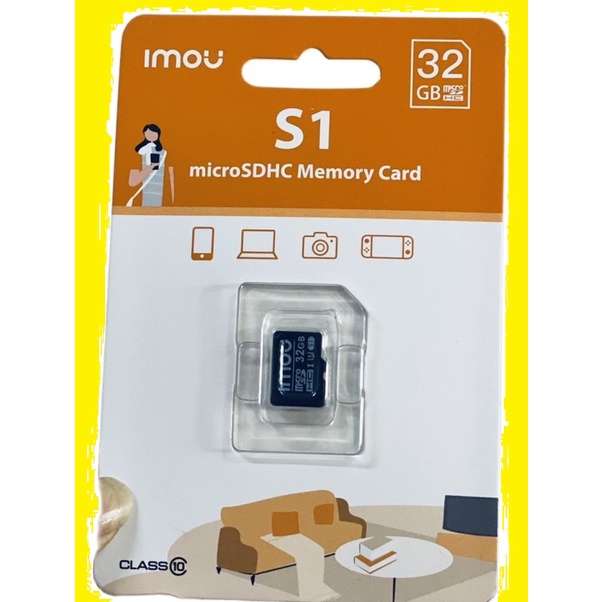 Thẻ nhớ 32GB IMOU , Thẻ DSS 32g class - Thẻ nhớ DSS Dahua IMOU 32Gb chuyên dụng cho điện thoại và camera giám sát 2023