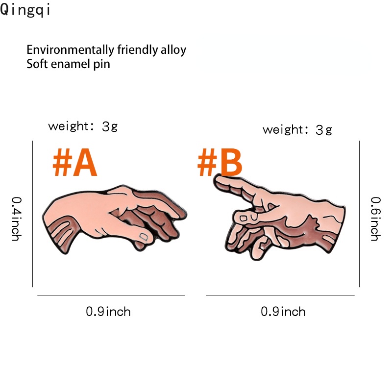 Ghim cài áo Miss Zoe hình bàn tay ngộ nghĩnh