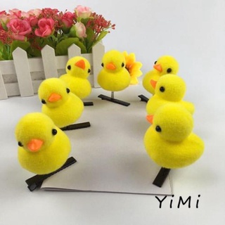 🔆Kẹp Tóc Mái Hình Vịt,Gà Vàng Nhỏ Xinh Xắn Dễ Thương Cho Con Gái