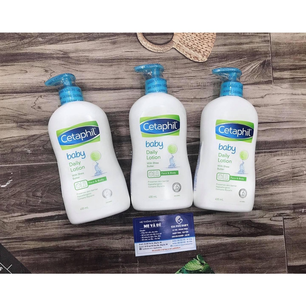 Sữa dưỡng thể cetaphil 400ml (Daily lotion)