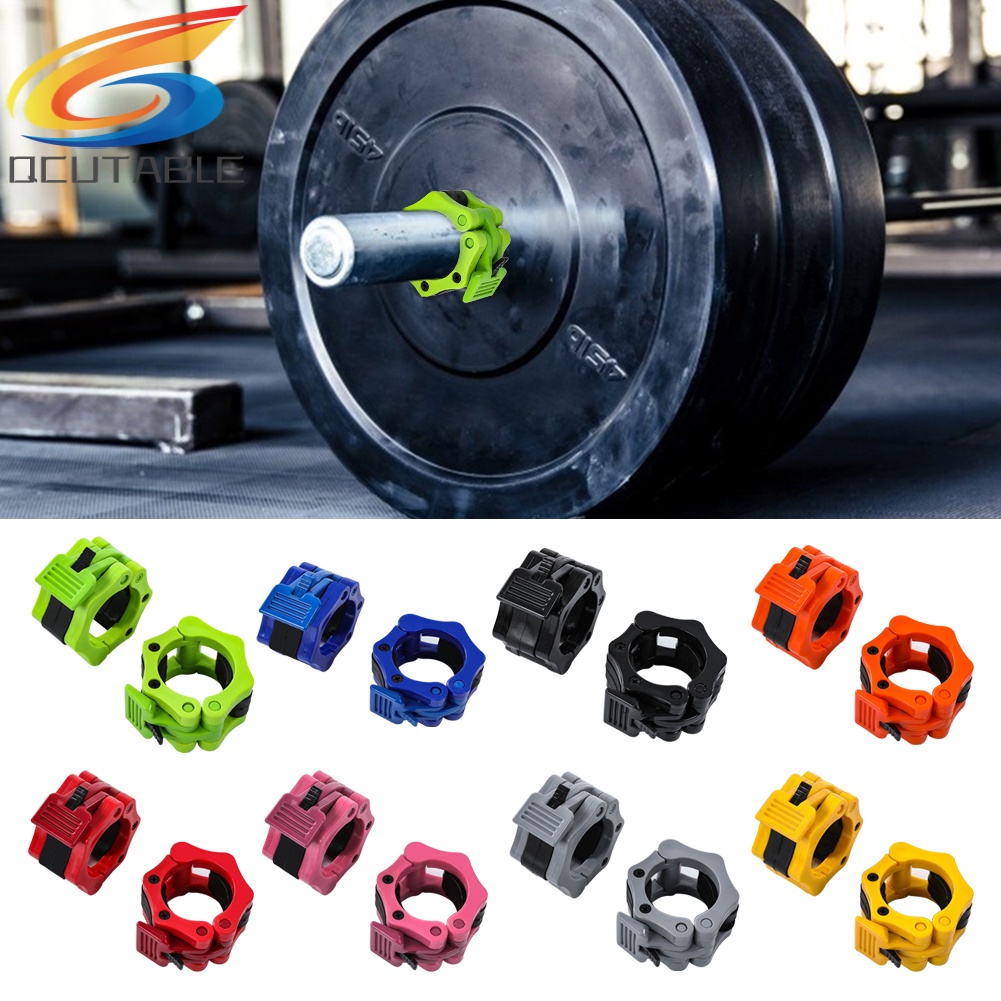 Set 2 khoá thanh đòn dạng kẹp dùng cố định tạ tay khi tập thể hình