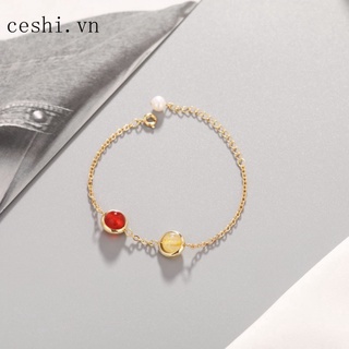 Natural crystal bracelet