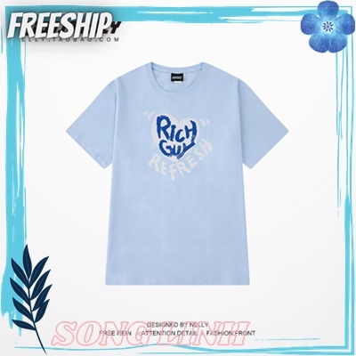 Áo thun cộc tay Nelly -Heybig mẫu RICH GUY