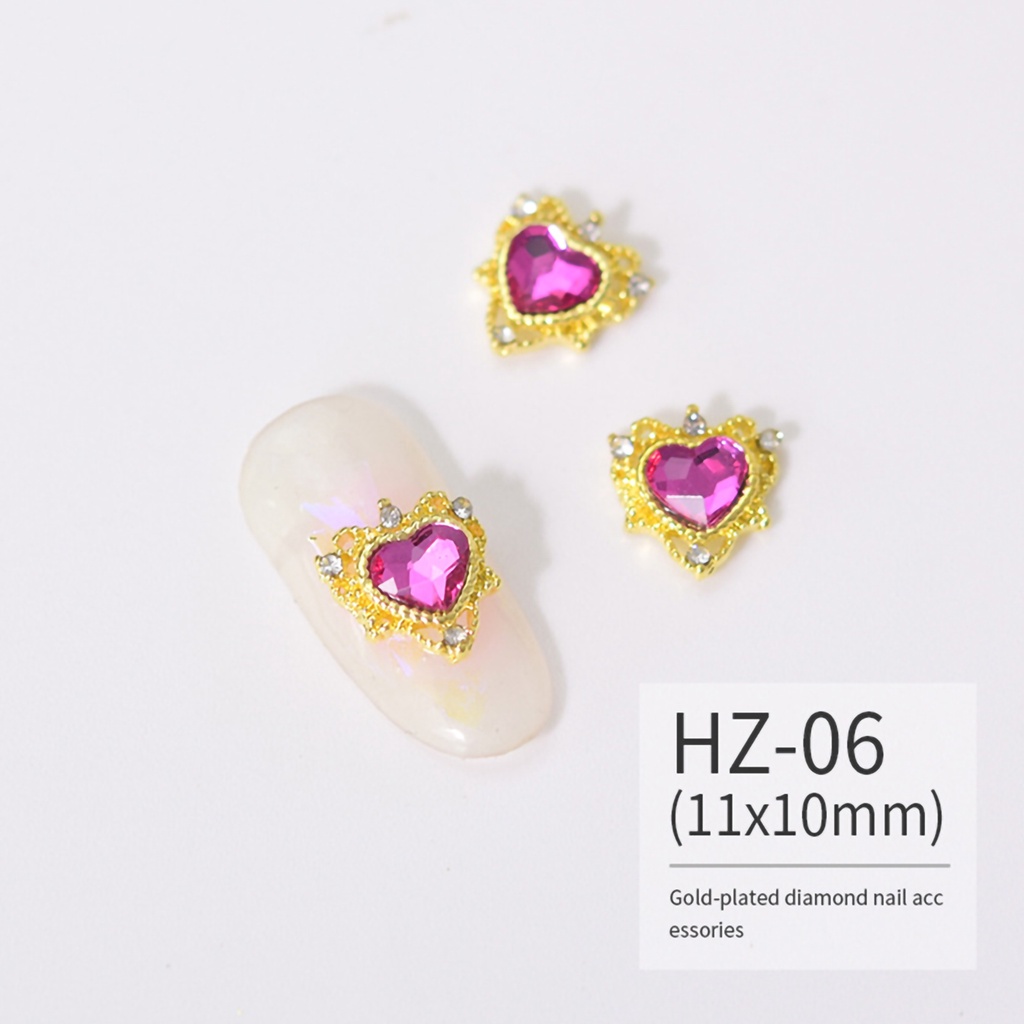 Bộ 10 Hạt Kim Tuyến Lấp Lánh Trang Trí Móng Tay Thời Trang