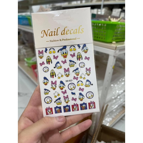 Stick kute ,miếng dán móng sticker nail cao cấp ,đồ nail đẹp giá rẻ