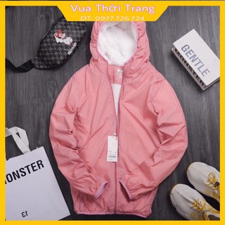 [ Free Ship] Áo Gió Lót Lông Cừu Nữ, Siêu chống nước, Siêu ấm cho mùa đông 2020-Vua Thời Trang!