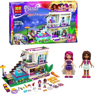 GIẢM Lego friends 10498- Biệt thự của ngôi sao Livi