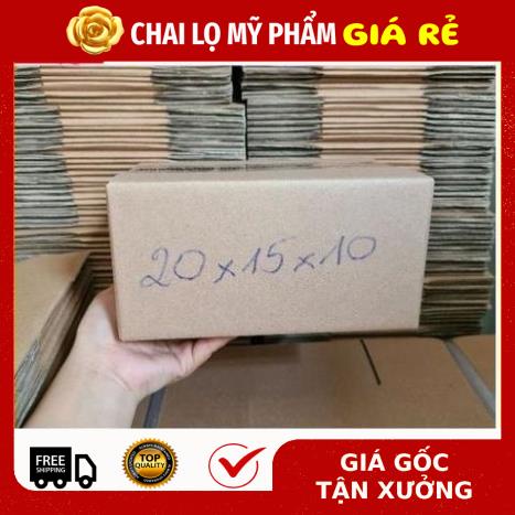 [RẺ VÔ ĐỊCH] [Combo 10sp] Hộp Carton Giá Rẻ ❤ [20x15x10] Thùng Hộp Carton Đóng Gói Hàng , phụ kiện du lịch