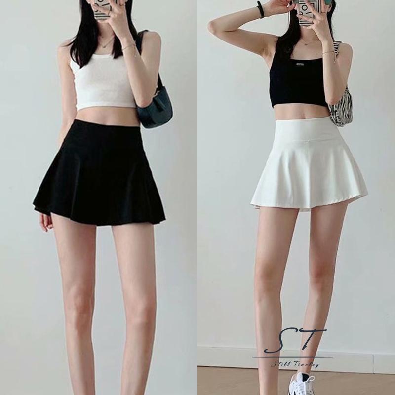 Chân Váy Tennis Lưng Cao Màu Trơn CY03- Thời Trang Nữ