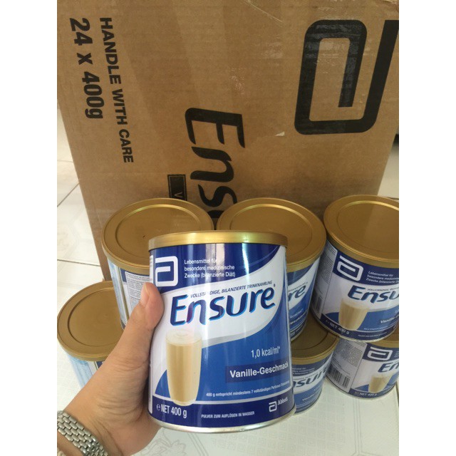 (Hàng chính hãng) SỮA ENSURE ĐỨC ĐI AIR DATE THÁNG 7/2021
