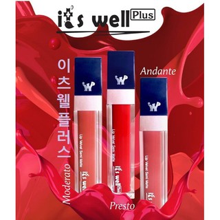 Son Kem Lì It's Well Plus Lip Velvet Semi Matte