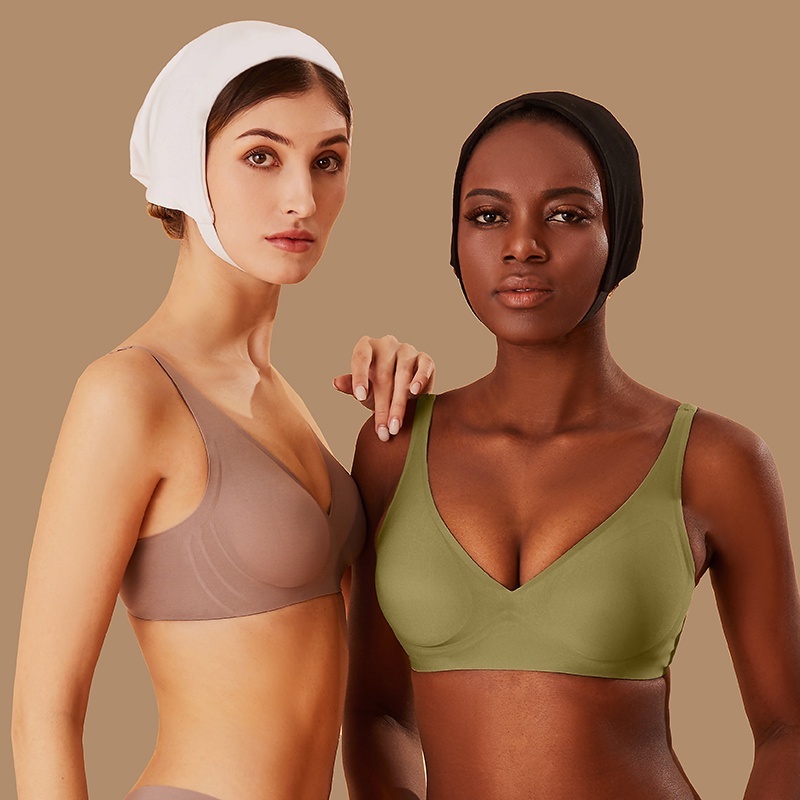 Áo ngực TakeTalk không đường may có đệm nâng ngực/ quần lót kích thước lớn