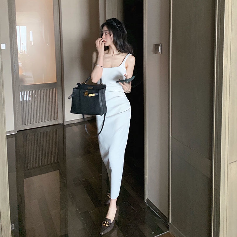 Đầm Hai Dây Kiểu Pháp Thời Trang Mùa Hè 2022 Cho Nữ