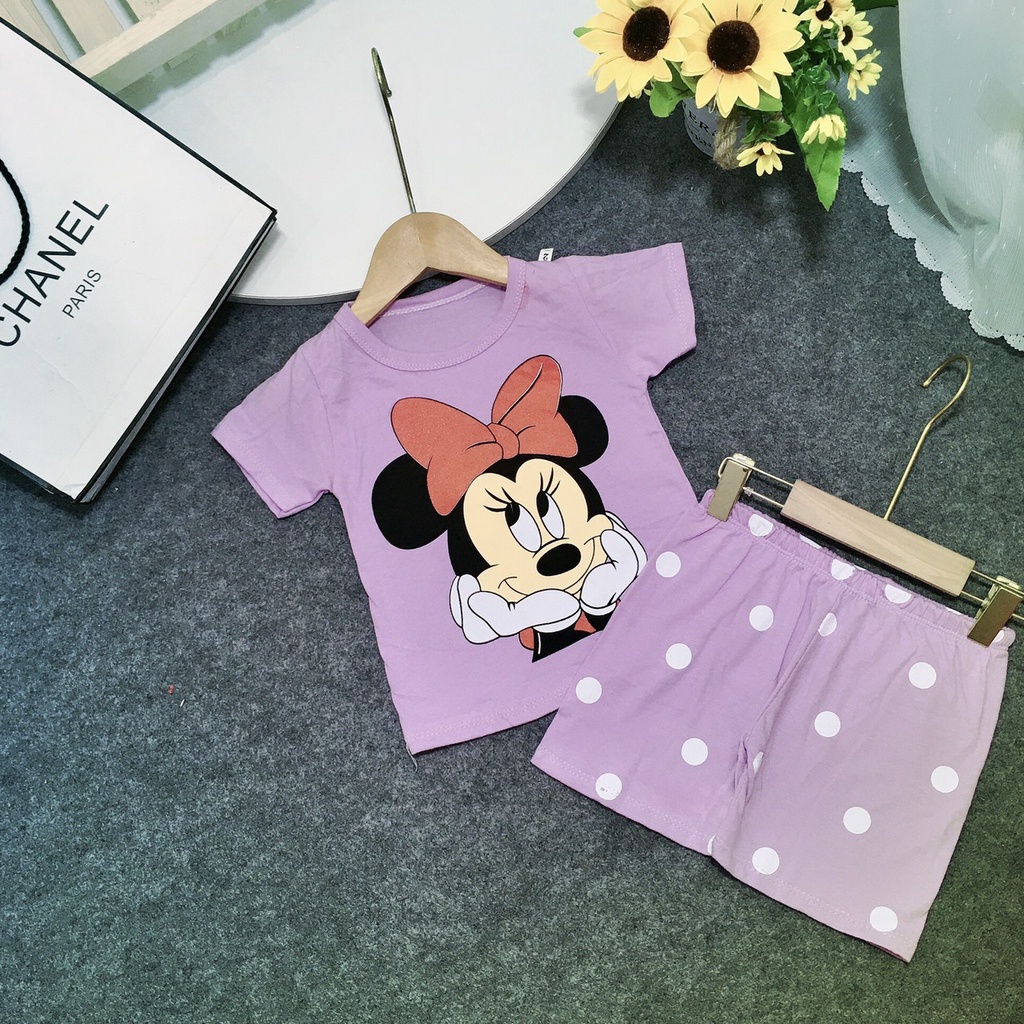 Bộ bé gái Mickey cực xinh 20-27kg
