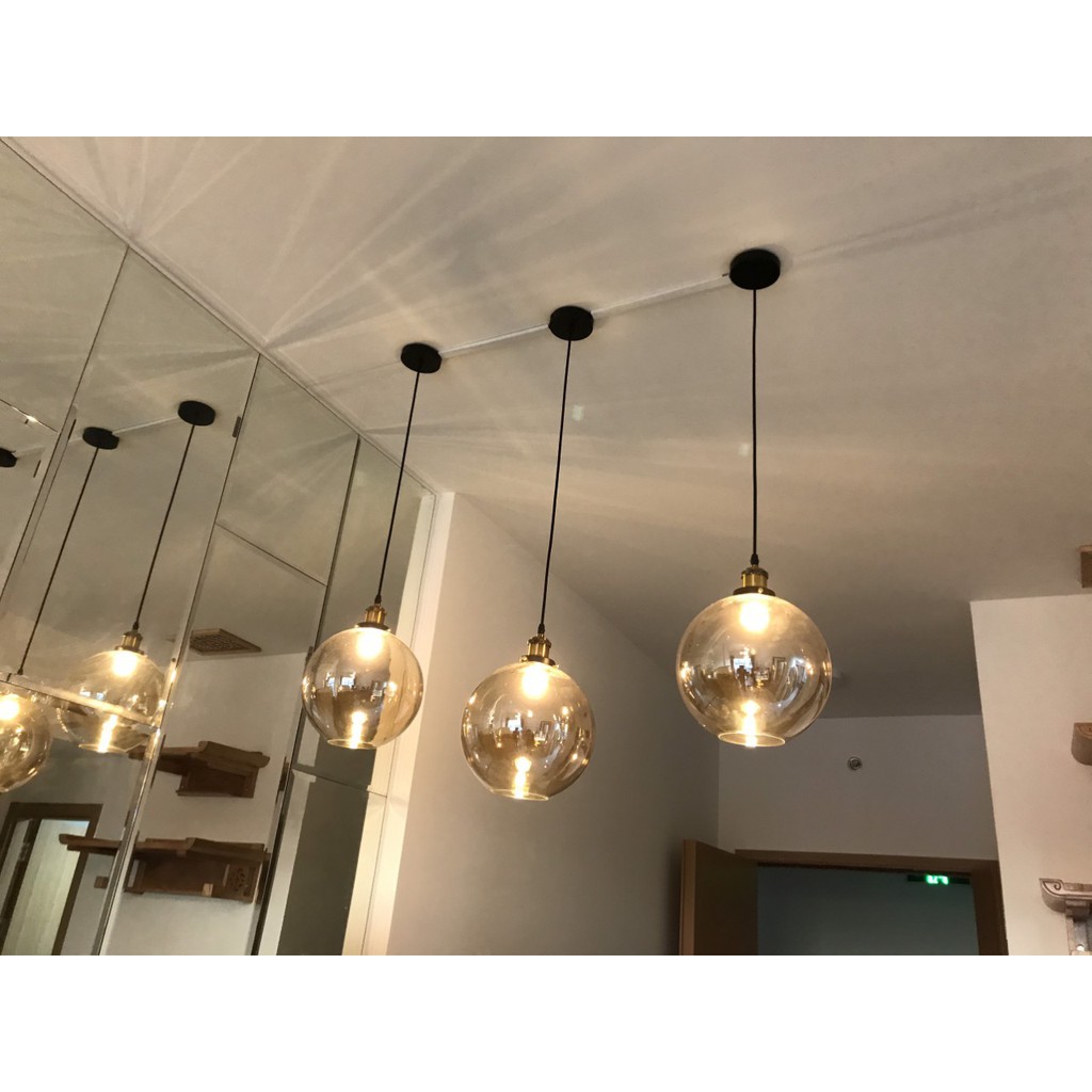 Đèn thả bàn ăn, quầy bar, trang trí quán, shop bao gồm bóng led