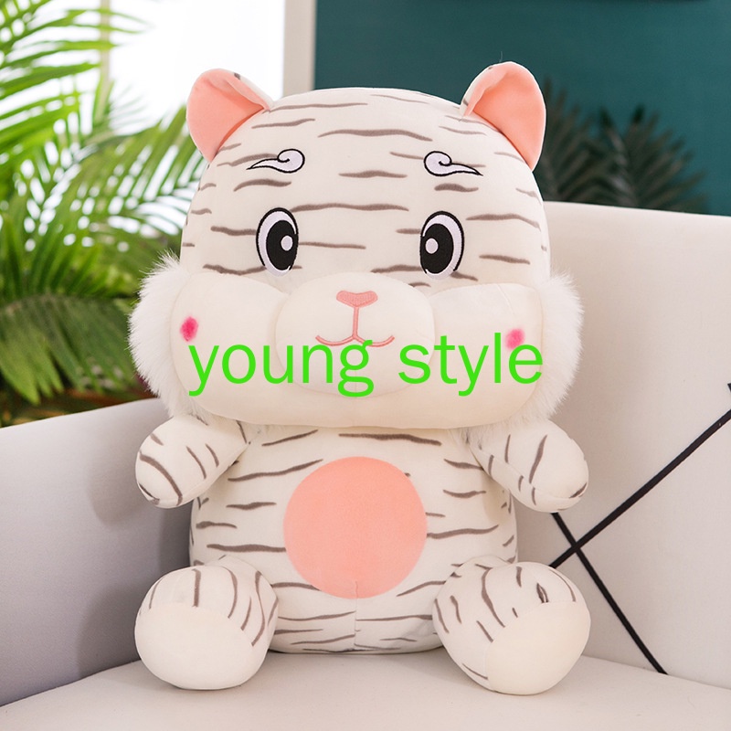 [Hàng có sẵn] Gấu Bông Teddy Hình Hổ Con, Thú Nhồi Bông Siêu Dễ Thương Vải Bông Mền Mịn