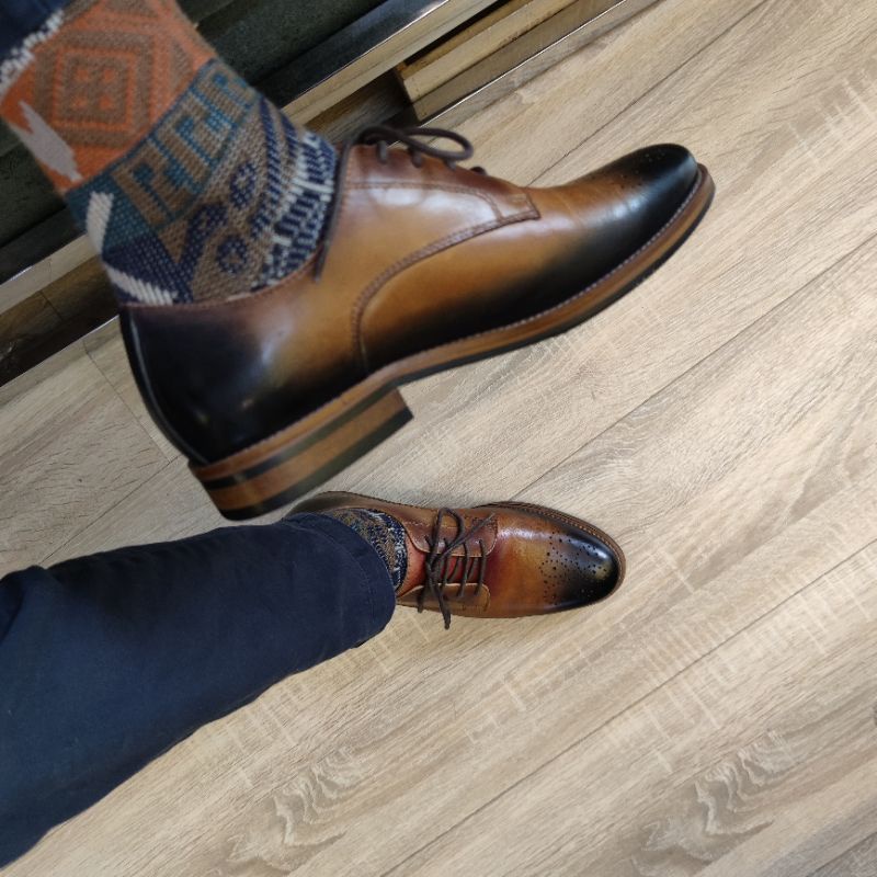 Giày tây nam công sở derby cao cấp 1501-2