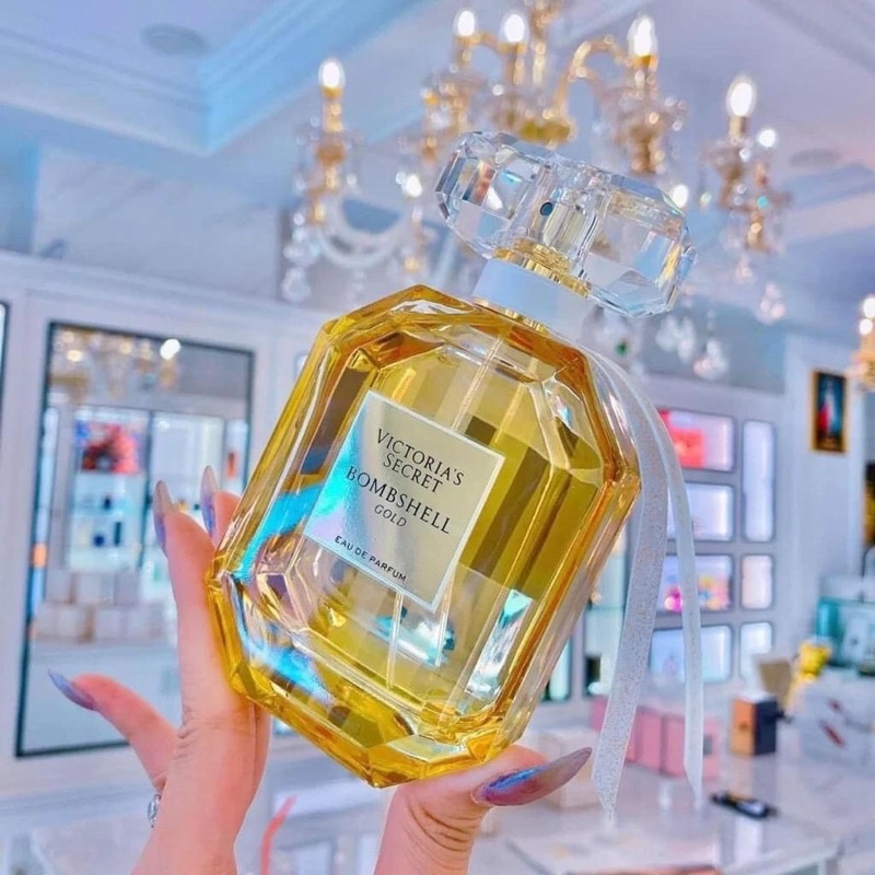 ✦GH✦ Nước Hoa Nữ Victoria's Secret Bombshell Gold Eau De Parfum - 10ml
