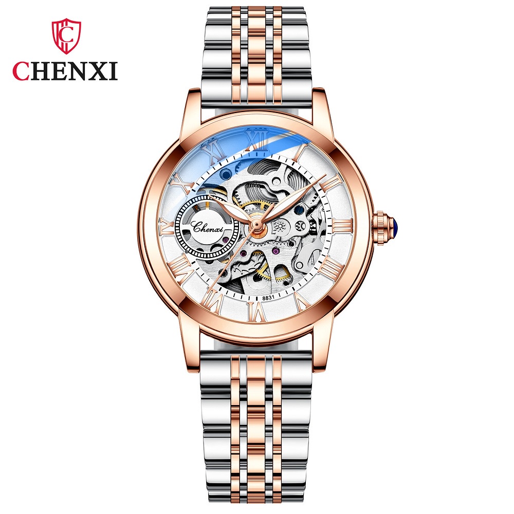 Đồng Hồ Cơ Chexi Chống Thấm Nước Phát Quang Dành Cho Nữ