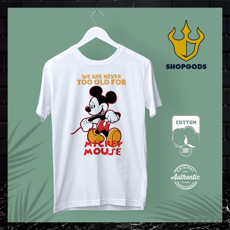 In Áo Thun Nam M.I.C.K.E.Y_60 ShopGods form đẹp kiểu cá tính vải dày mịn không xù lông