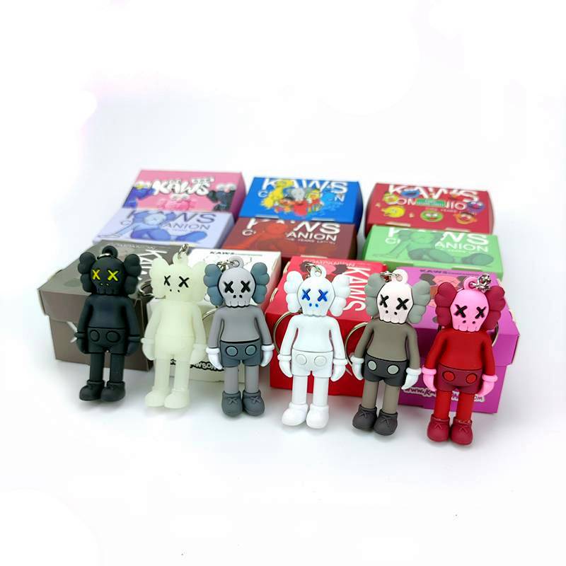 Móc Khóa Hình Kaws 3D Dễ Thương