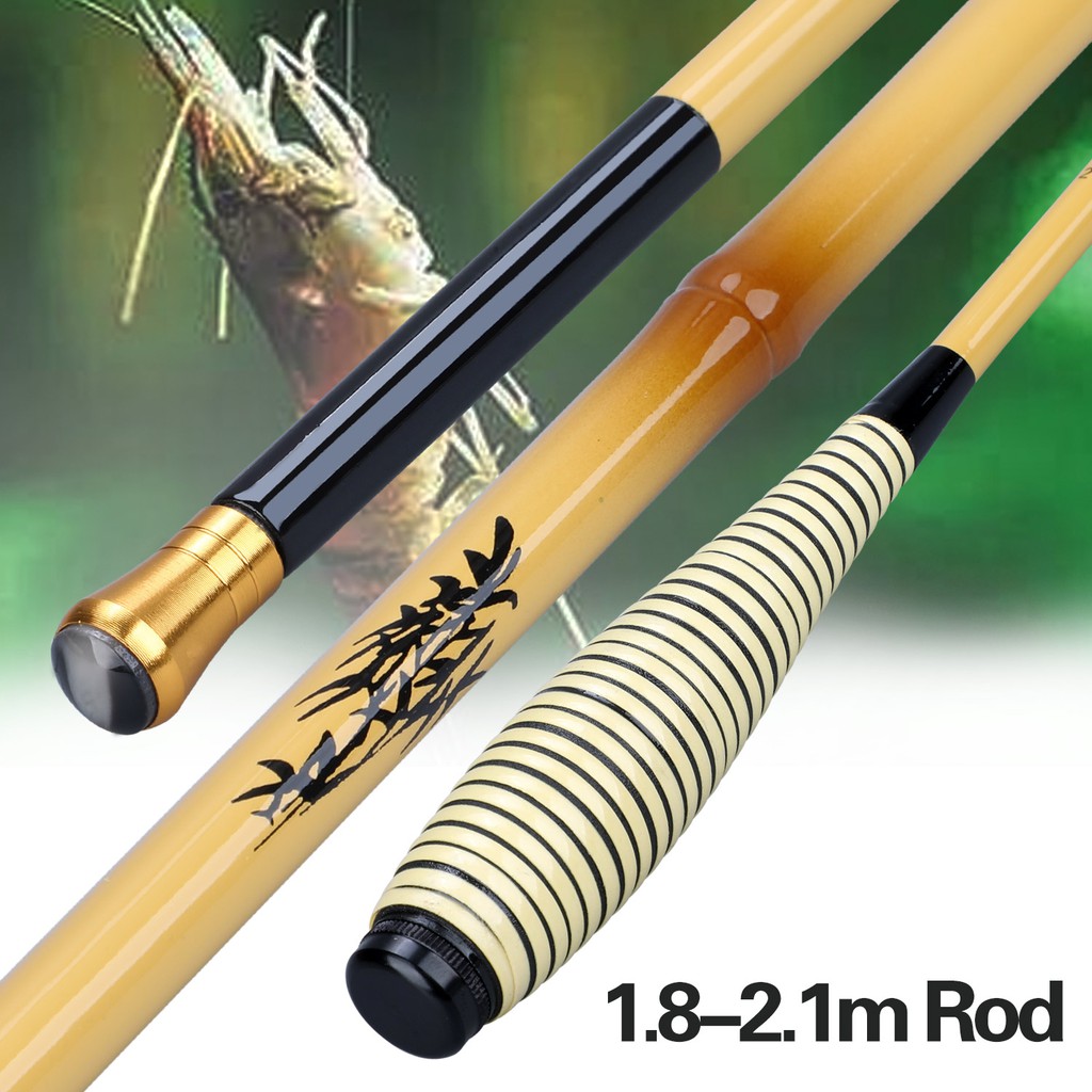 Cần câu sợi carbon SOUGAYILANG có thể gập lại 1.8m 2.1m chất lượng cao thích hợp để câu cá nước ngọt