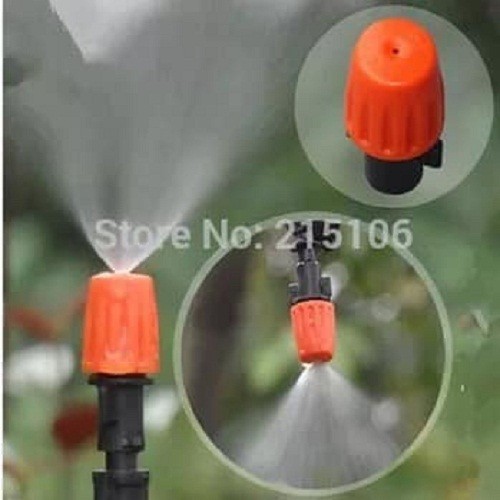 10 Bộ Phun Sương 1 Cửa Kèm Tê Hơi 8mm