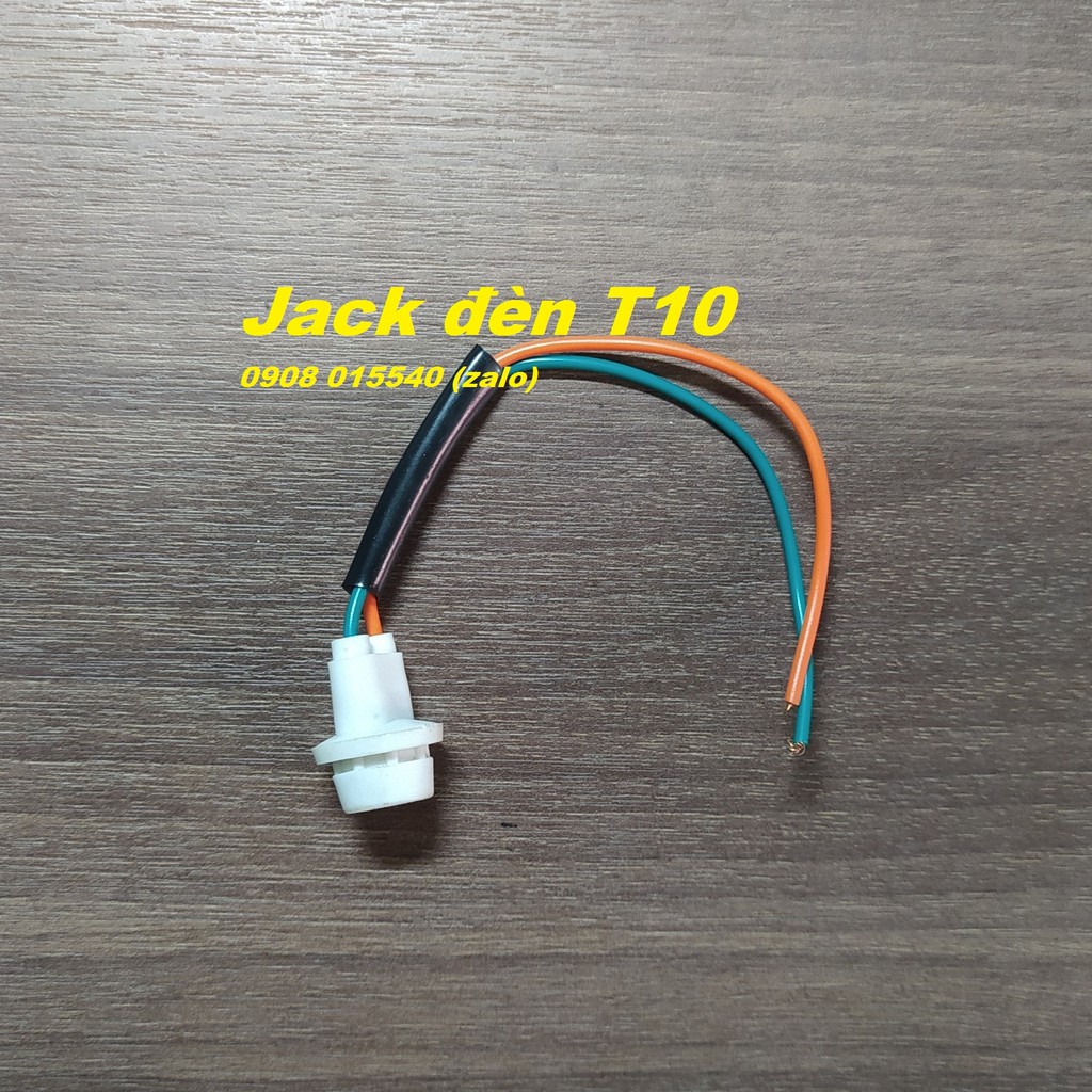 [Vin Store] - Jack đèn chân cắm T10 cho demi xi nhan xe