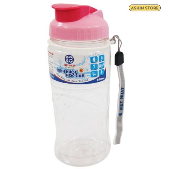 Bình Nước Học Sinh Việt Nhật 100% Nhựa PET An Toàn 750ml ⚡️