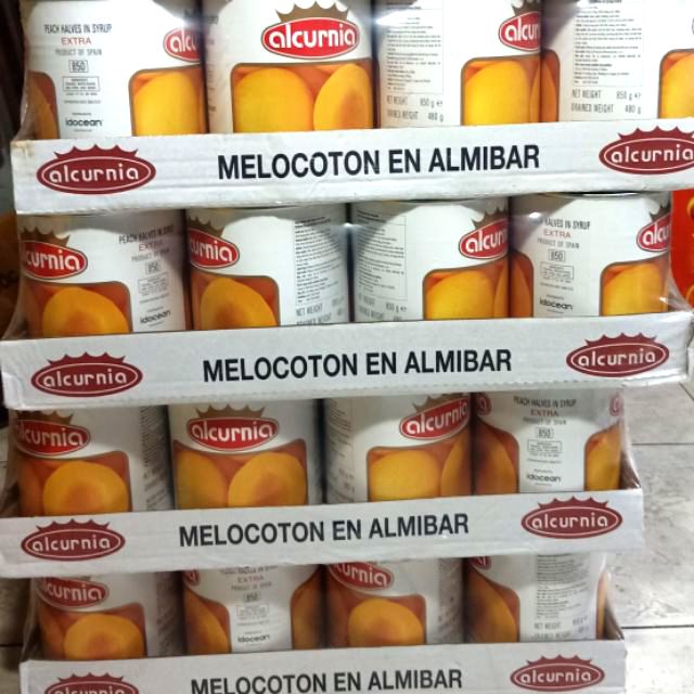 Đào ngâm alcurnia 850g
