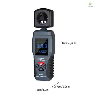 Máy Đo Tốc Độ Gió Kỹ Thuật Số ST9606 Màn Hình LCD