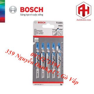 Lưỡi cưa lọng bosch t118a
