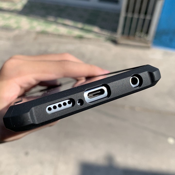 Ốp lưng cho Xiaomi Redmi Note 9S chống sốc trong viền nhựa dẻo XunDD