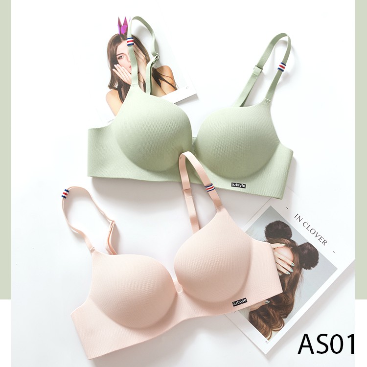 SIÊU PHẨM - Bộ đồ lót / set đồ lót su đúc thông hơi Justyle không gọng siêu nâng đẩy ngực | BigBuy360 - bigbuy360.vn