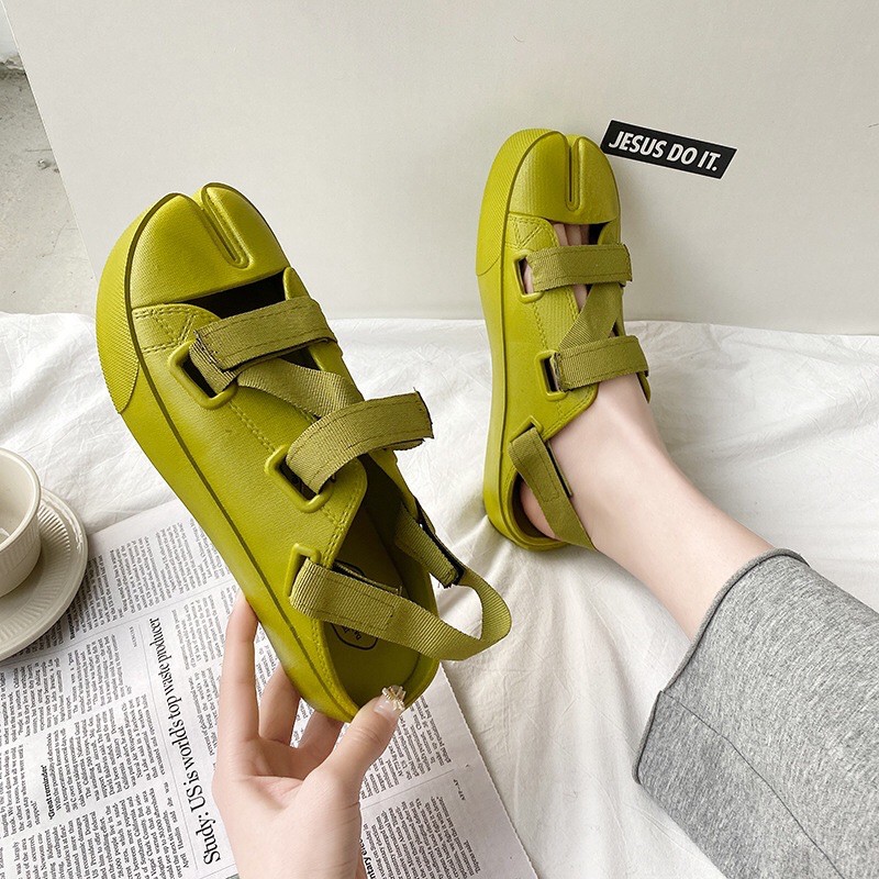 Dép quai chéo hở gót😍Ảnh thật cuối bài💛phù hợp cả đông lẫn hè | BigBuy360 - bigbuy360.vn