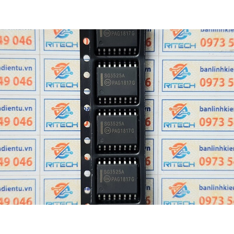 [Combo 3 chiếc] SG3525A, SG3525ADWR2G Pulse Width Modulator Control Circuit SOP-16 7.2mm